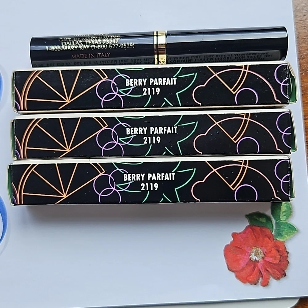 Mary Kay Cool Pretty Long Wear Lipstick Retired 2119 Berry Parfait NIB